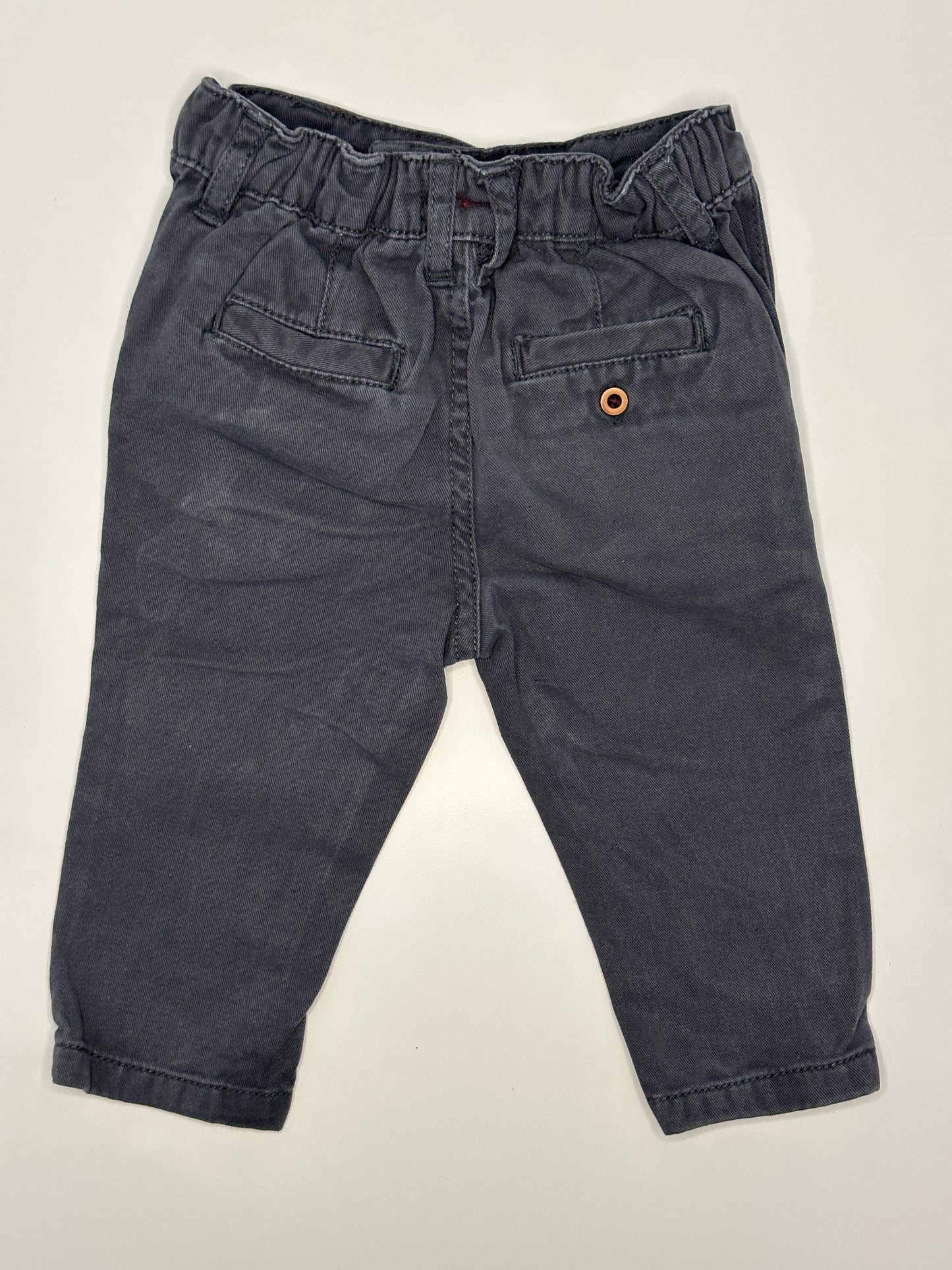 Babyhose Dunkelgrau Gr. 68