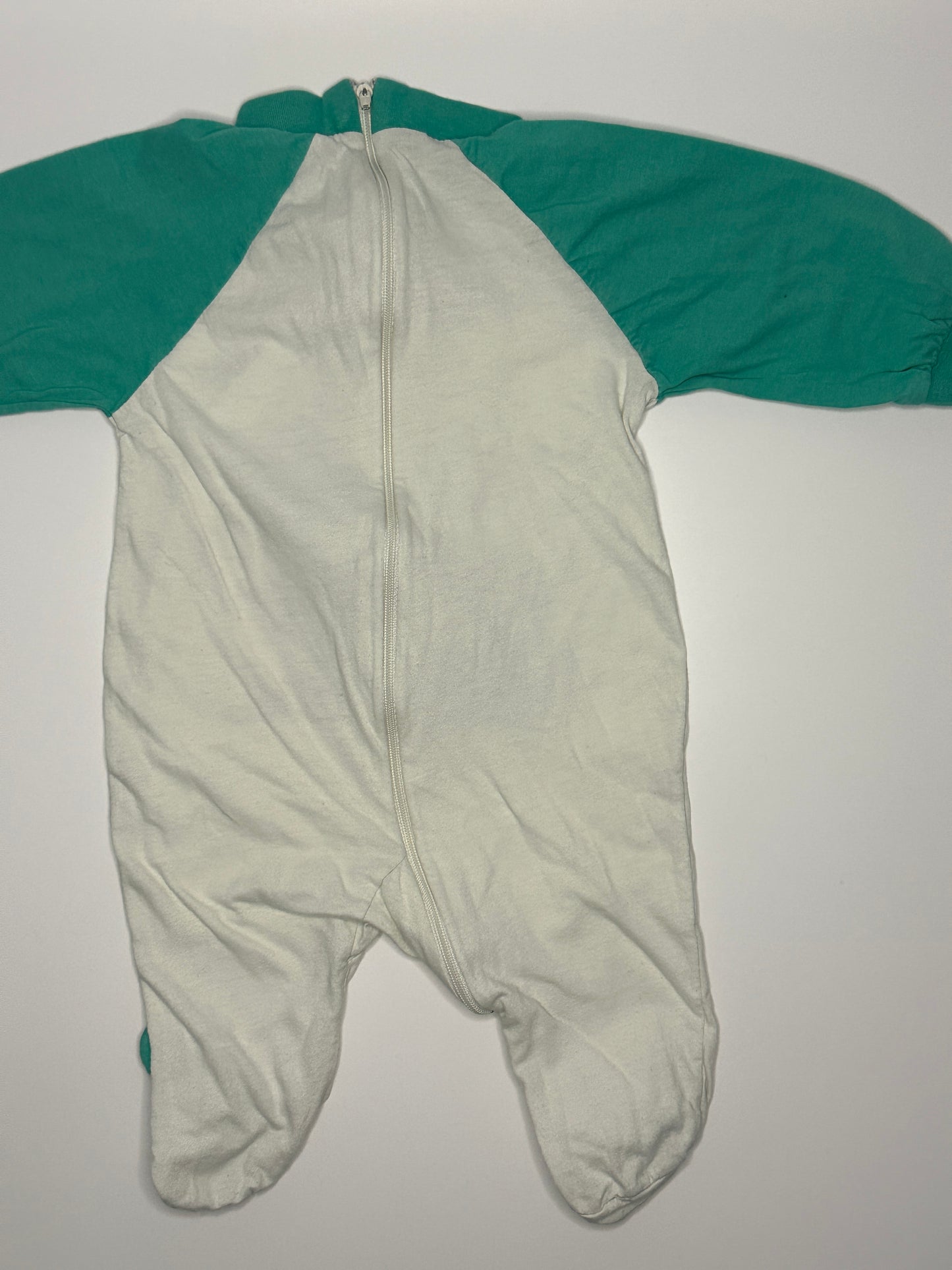 Vintage Baby Pyjama „Good Morning“ Gr. 62/68