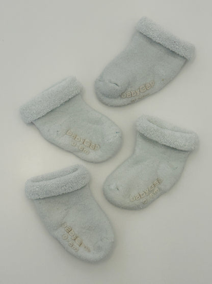 5 Paar Baby-Söckchen in weiss