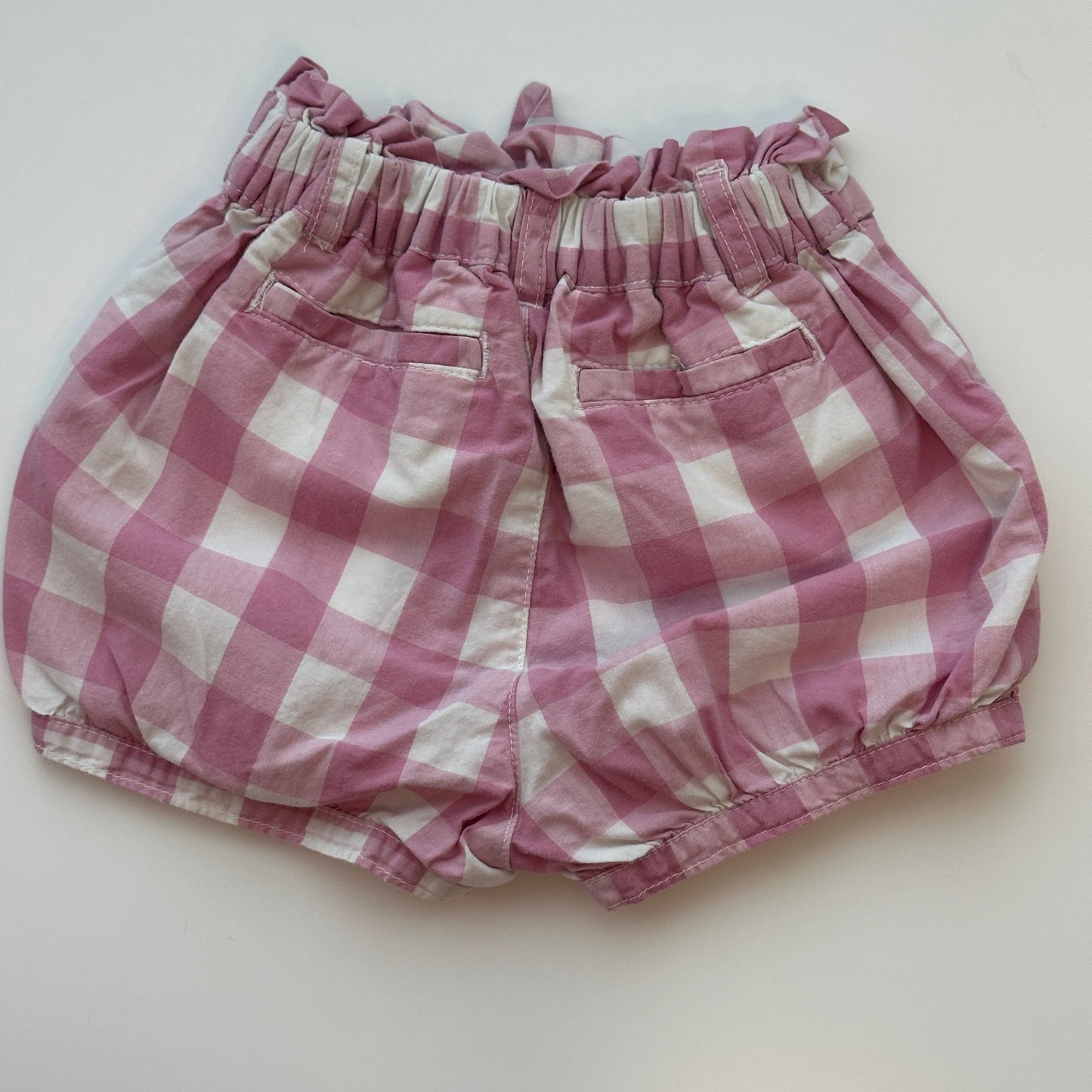 GAP Baby Shorts kariert aus Baumwolle – Grösse 68/74