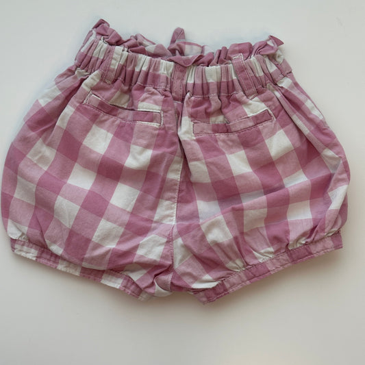 GAP Baby Shorts kariert aus Baumwolle – Grösse 68/74