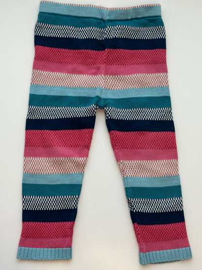Leggings gestreift aus Baumwollmix – Gr. 80/86
