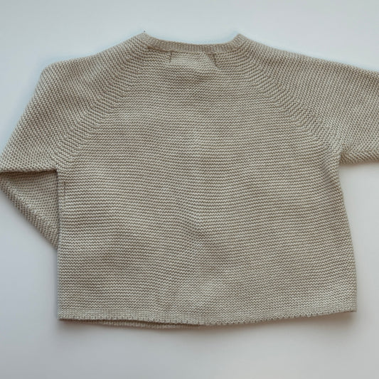 ZARA Baby Strickjacke aus Baumwolle – Grösse 74