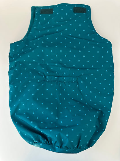 Baby Winteroverall Türkis Sterne bpc Gr. 56/62