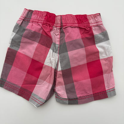 Name It Baby Shorts Pink Grau Weiss Gr. 86