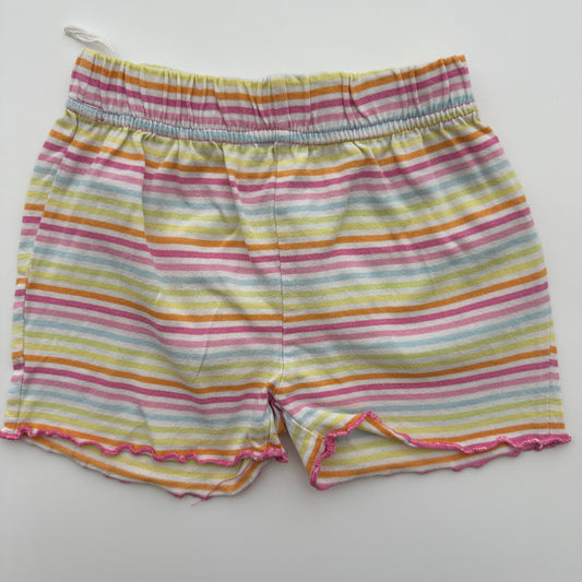 Smile Baby Shorts gestreift Pastell Gr. 74