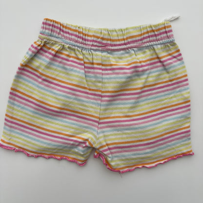Smile Baby Shorts gestreift Pastell Gr. 74