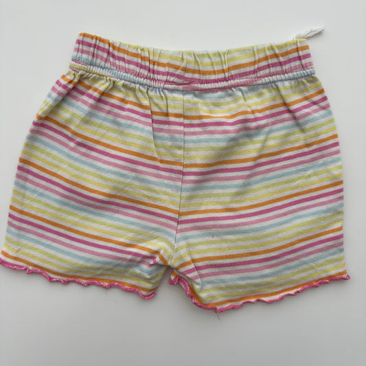 Smile Baby Shorts gestreift Pastell Gr. 74