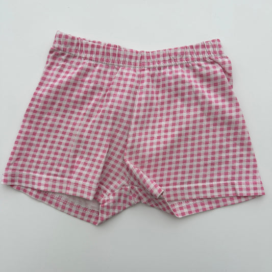Hello Kitty Shorts Vichy Rosa-Weiss Gr. 80