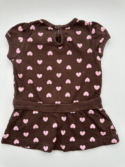 Just One You by Carter's Baby Kleid mit Herzmuster "LOVE" Gr. 80