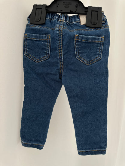 Jeanshose mit Einhornmotiv Gr. 68