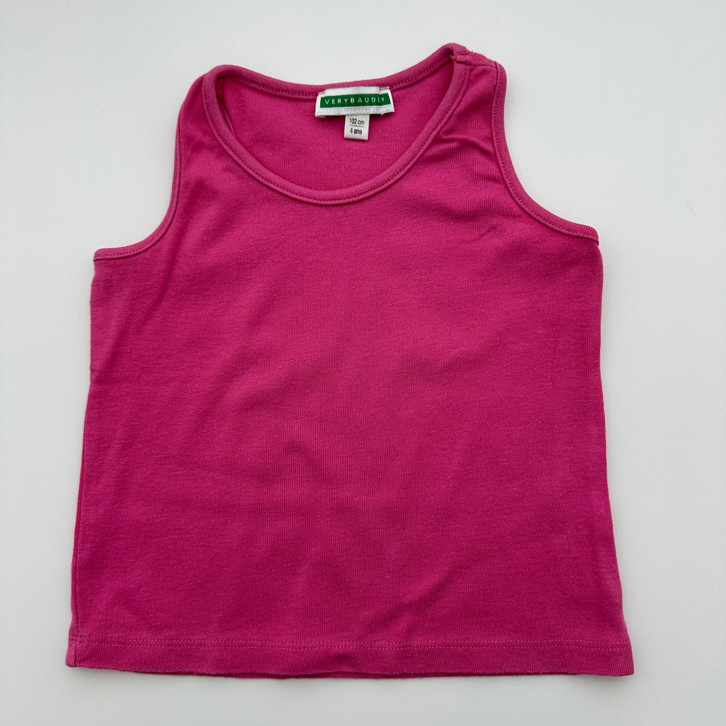 Vertbaudet Mädchen Tanktop Pink Gr. 102