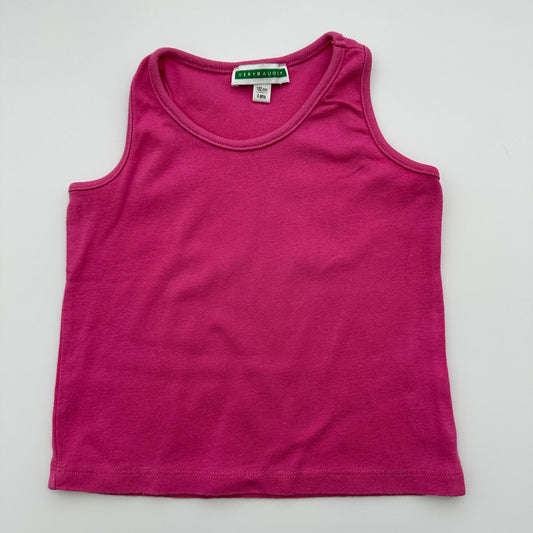 Vertbaudet Mädchen Tanktop Pink Gr. 102