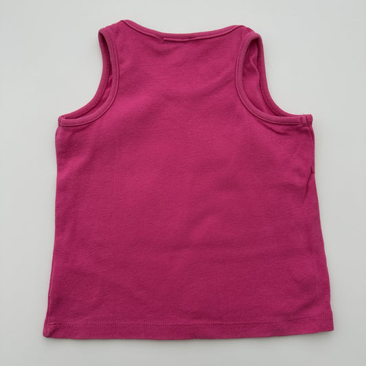 Vertbaudet Mädchen Tanktop Pink Gr. 102