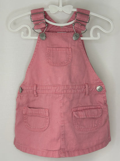Süsses Latzkleid in pink Gr. 68