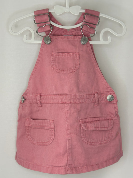 Süsses Latzkleid in pink Gr. 68