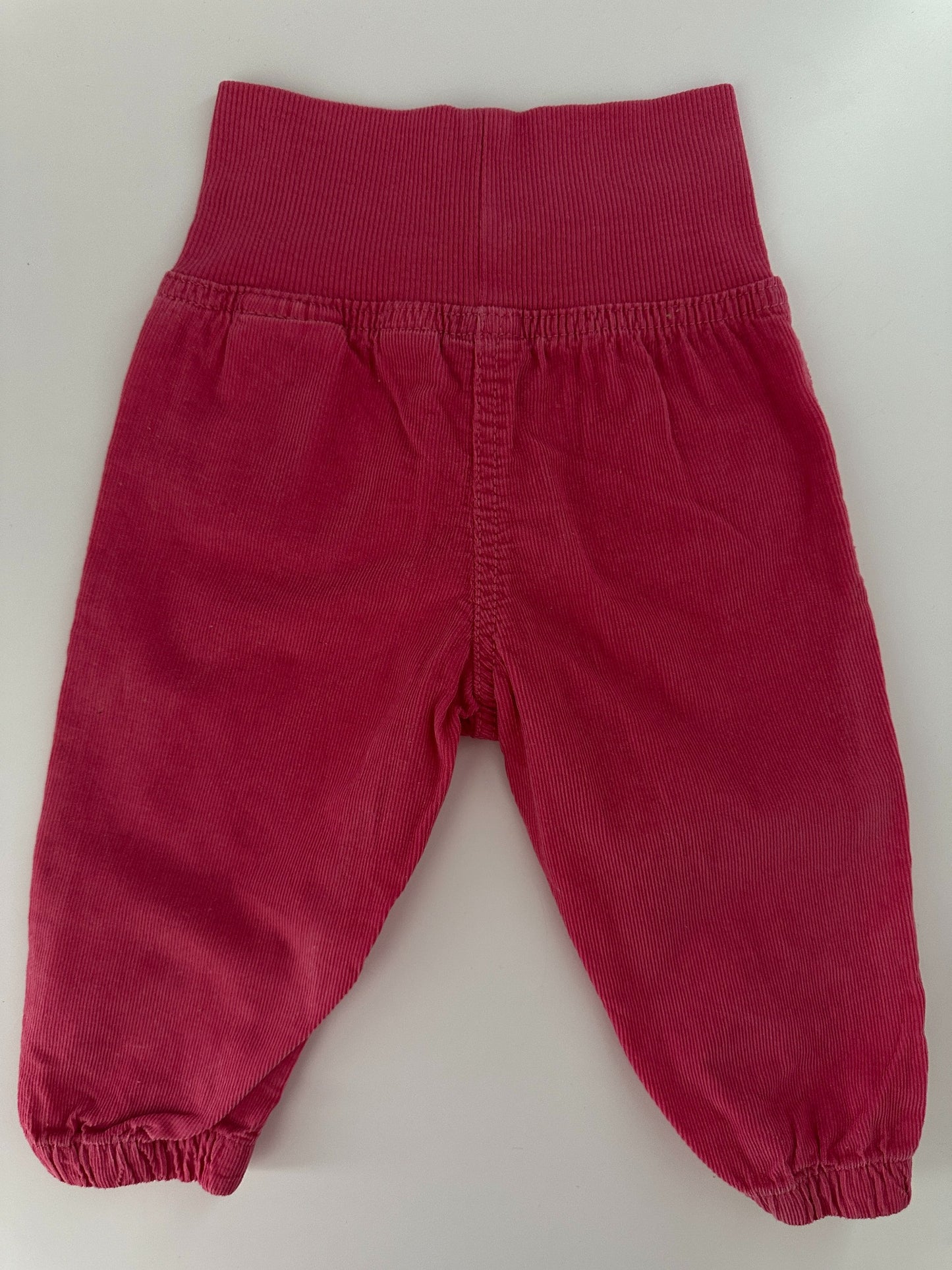 Baby Hose Pink Cord mit Herz Gr. 68 | lupilu | MiniMoments