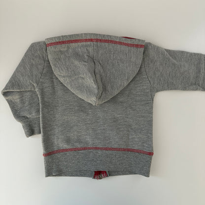 Disney Frozen Baby Hoodie Grau Anna & Elsa Gr. 80