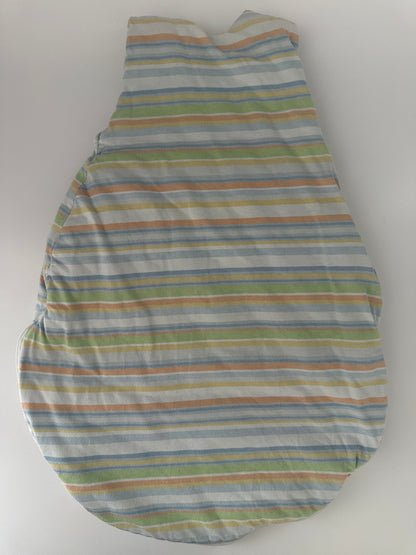 Alvi Baby Mädchen Schlafsack Gr. 56/62 Gestreift Baumwolle 2,5 TOG