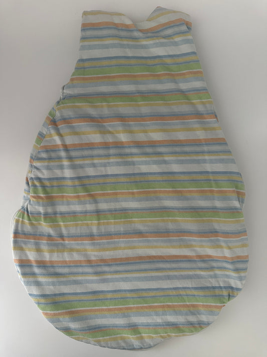Alvi Baby Mädchen Schlafsack Gr. 56/62 Gestreift Baumwolle 2,5 TOG